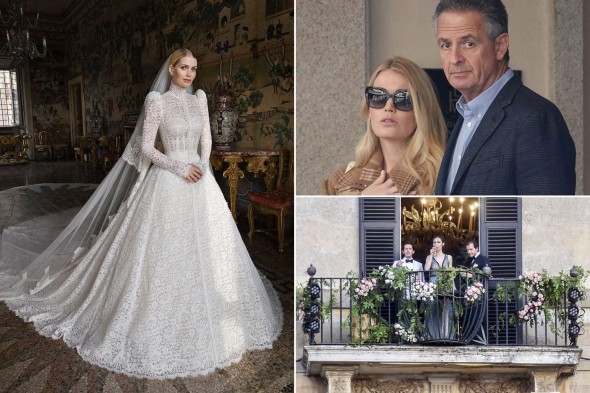 Nepoata Prințesei Diana s-a măritat cu un milionar de 62 de ani